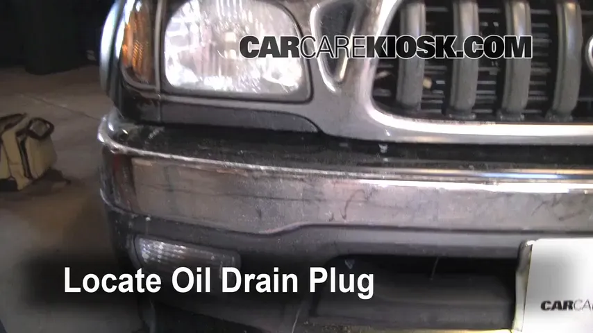 2004 Toyota Tacoma Pre Runner 3.4L V6 Crew Cab Pickup (4 Door) Oil Change Oil and Oil Filter